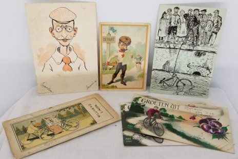 Lot of Vintage Bicycle Ephemera (1 of 4)