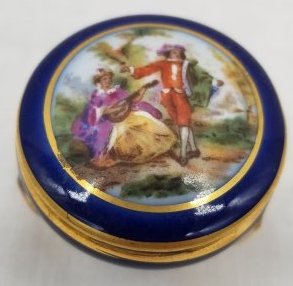 Antique Limoges Porcelain Box ~ (1 of 3)