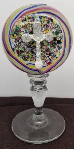 Antique Paper Weight with Sulphide (1 of 3)