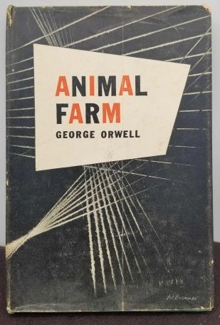 1946 George Orwell "Animal Farm" with dust Jacket: This is a rare 1946 copy of animal farm by George Orwell, in good condition with dust jacket, buyer pays Worldwide shipping by PostNL, we will be glad to combine items for shipping, FREE In House Pack