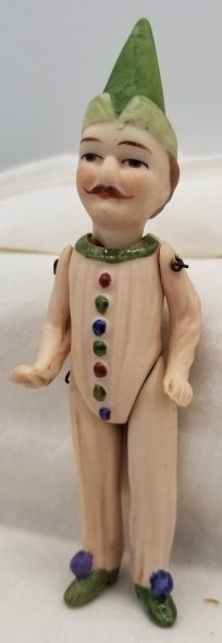 Hertwig Clown Bisque Doll (1 of 3)