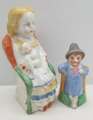 Small Staffordshire figure (1 of 2)