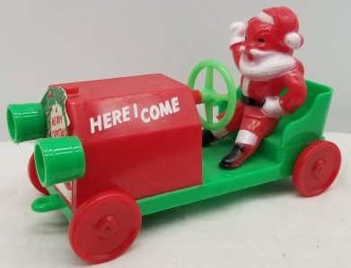 Rosbro Hard Plastic  Santa Driving Car (1 of 3)