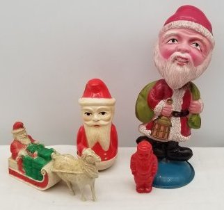 Collection of Celluloid Santa's (1 of 4)