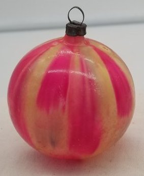 Old German Blown Glass Christmas Feather Tree Ornaments (1 of 4)