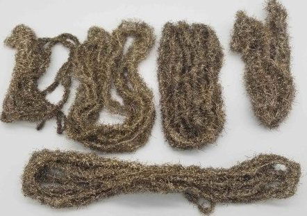 Antique Christmas Lead Tinsel Feather Tree Garland ~ 68 Feet (1 of 1)