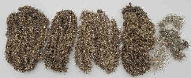 Antique Christmas Lead Tinsel Feather Tree Garland ~ 80 Feet (1 of 1)