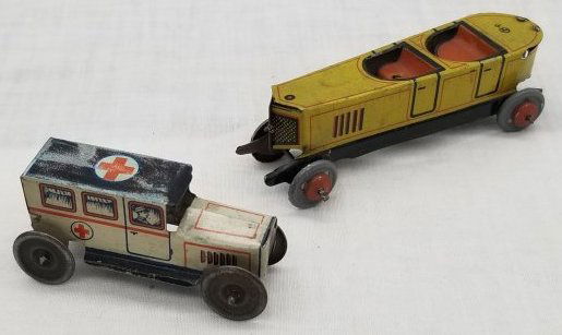 German Tin Penny Toy Cars (1 of 6)