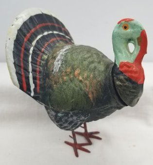 Dresden Cardboard Turkey Candy Container (1 of 6)