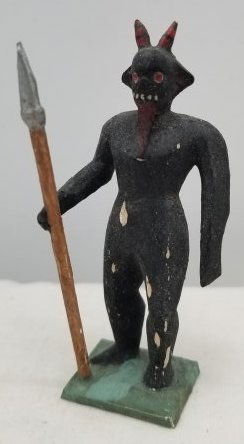 Erzgebirge Krampus ~ Carved wood (1 of 4)