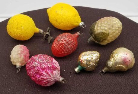 German Blown Glass Feather Tree Ornaments (1 of 5)