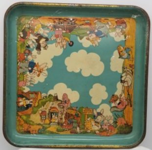 Rare Peter Rabbit Tin Tray (1 of 5)