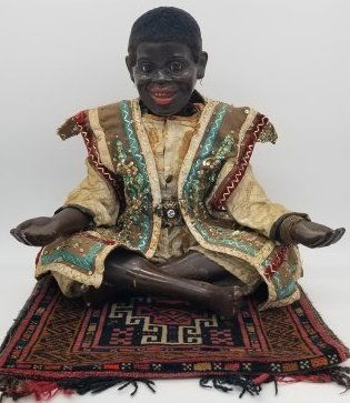 Clockwork Paper Mache Nodder ~ German circa 1900 (1 of 12)