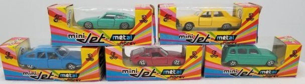 Collection Norev Die Cast Cras in Original Boxes ~ Made in France: a nice little collection of die cast cars, Norev France