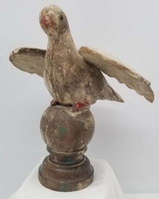 Folk Art Bird Carving ~ Amazing Paint ~ 1900/1920 (1 of 7)