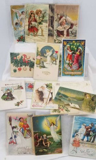 Collection Antique Christmas Postcards (1 of 5)