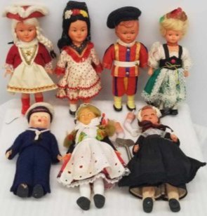 Vintage West German Mechanical dolls (1 of 4)