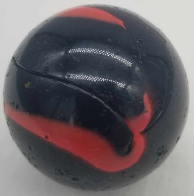 Vintage Marbles ~ LARGE over 1 1/2 inches: about 3.9cm Machine made of Glass, this is part of a collection we are selling, we have sorted them by type, please see photos and decide the manufacture, there are examples by Christensen, Peltier, A
