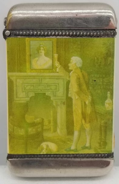 Match Safe 19th Century ~ Vesta Case ~ Celluloid (1 of 2)