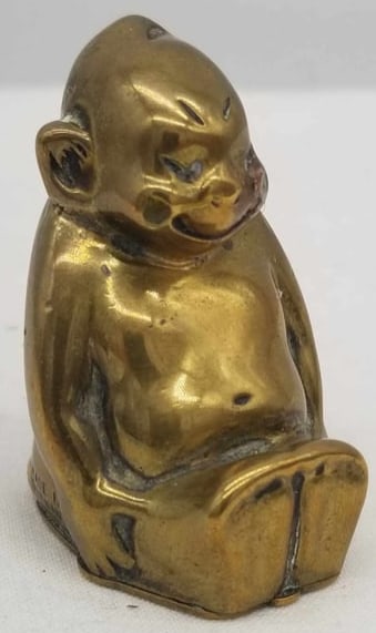 Match Safe 19th Century ~ Vesta Case ~ Billiken (1 of 3)