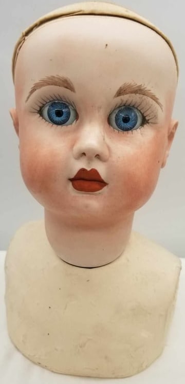 HUGE Steiner Doll Head ~ 9 1/2 Inches! (1 of 3)