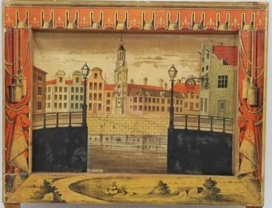 Amsterdam Shadow Puppet Theater ~ Paper on Wood (1 of 11)