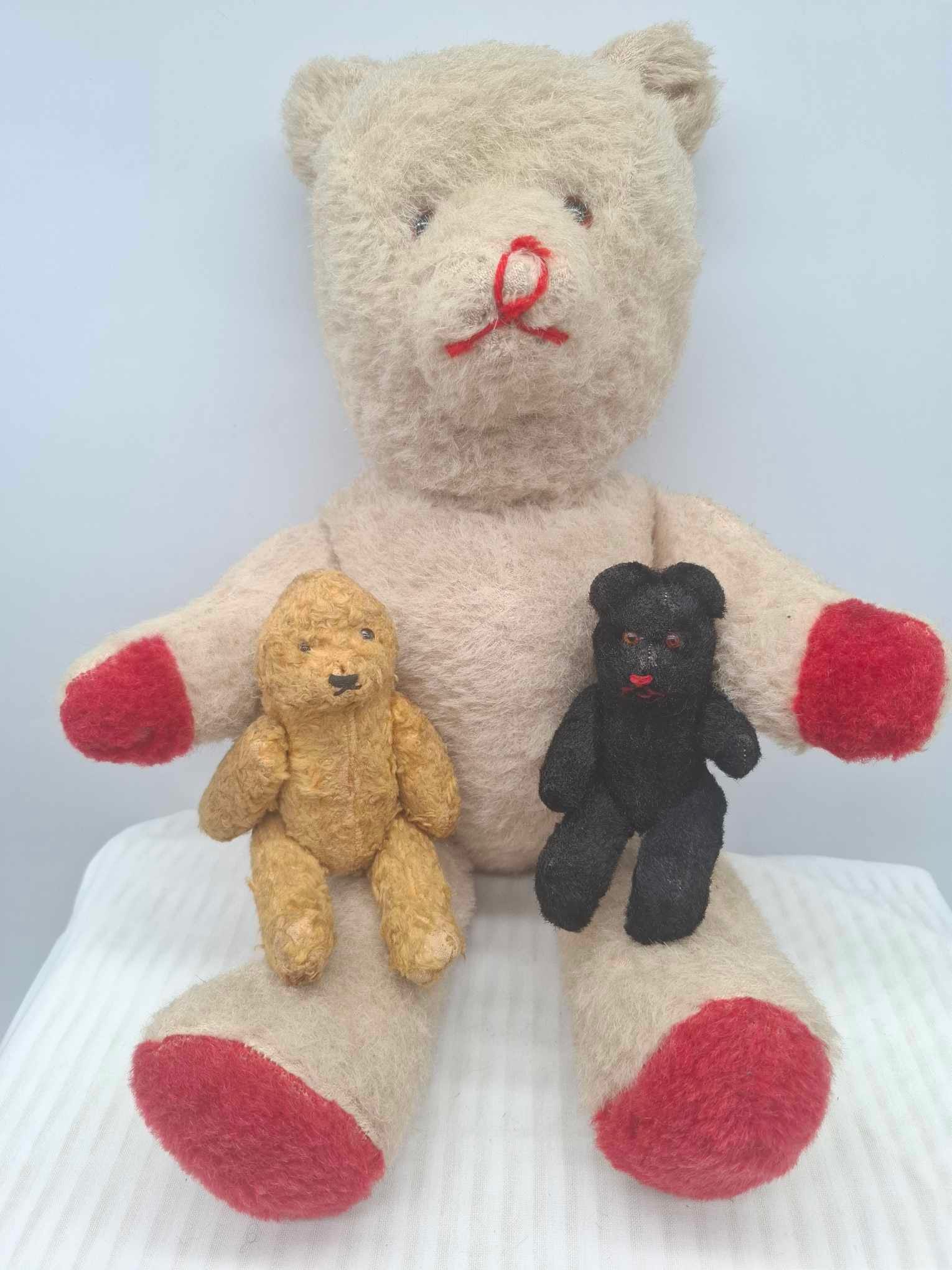 Old Mohair Teddy Bears ~ Glass Eyes (1 of 6)