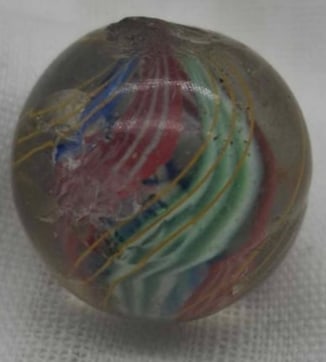 Antique German Handmade Marble (1 of 4)