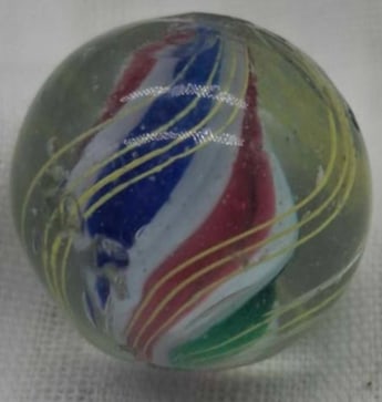 Antique German Handmade Marble (1 of 4)