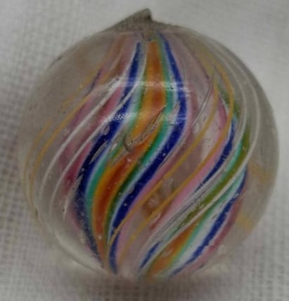 Antique German Handmade Marble ~ (1 of 4)