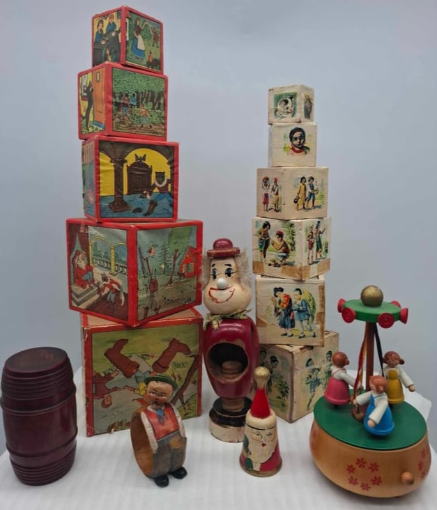 Old Wooden Toys and Blocks (1 of 6)