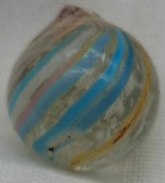 Antique German Handmade Marble ~ Indian Swirl (1 of 4)