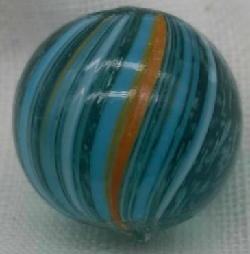 Antique German Handmade Marble ~ Indian Swirl (1 of 4)