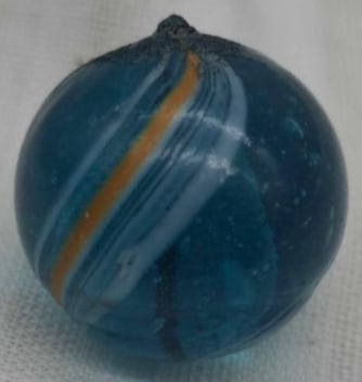 Antique German Handmade Marble ~ Indian Swirl (1 of 4)