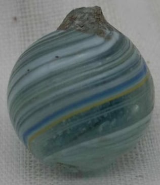Antique German Handmade Marble ~ Indian Swirl (1 of 4)