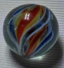 Antique German Handmade Marble ~ circa 1900 (1 of 5)