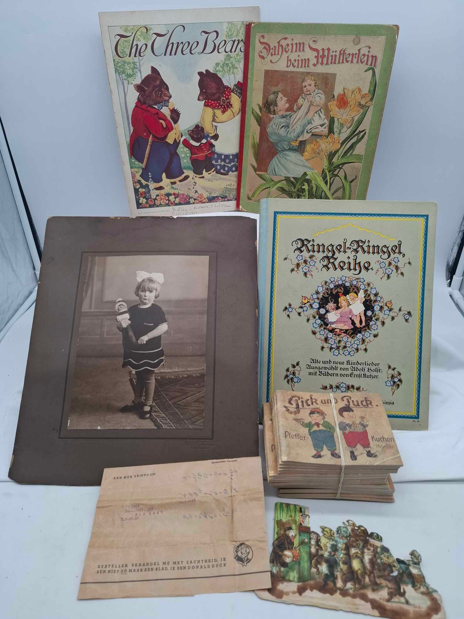Collection of Vintage Children's Books & Photo ~ 1890/1920 (1 of 7)