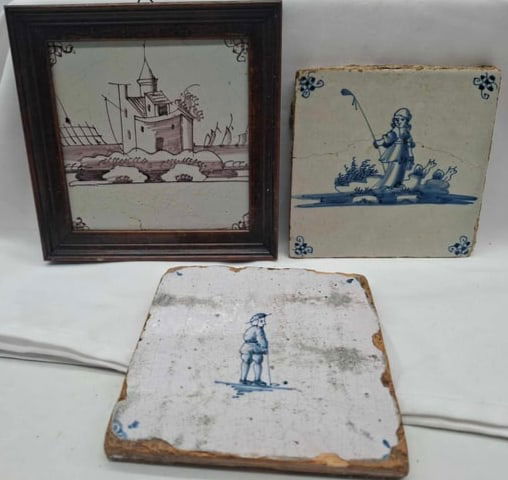 Delft Tile ~ 18th century (1 of 5)