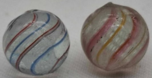 Antique German Handmade Marble ~ circa 1900 (1 of 4)