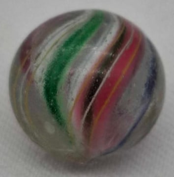 Antique German Handmade Marble ~ circa 1900 (1 of 4)