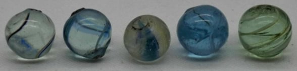 Antique German Handmade Marble ~ circa 1900: Very nice old German Handmade Marble, it is the last part of a one owner collection we are selling, please look at the photos, this is about 1 cm