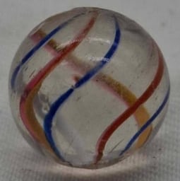 Antique German Handmade Marble ~ circa 1900: Very nice old German Handmade Marble, it is the last part of a one owner collection we are selling, please look at the photos, this is about 1.5 cm