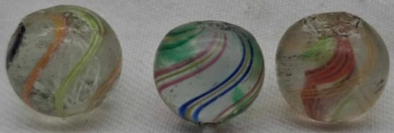 Antique German Handmade Marble ~ circa 1900: Very nice old German Handmade Marble, it is the last part of a one owner collection we are selling, please look at the photos, this is about 1 cm