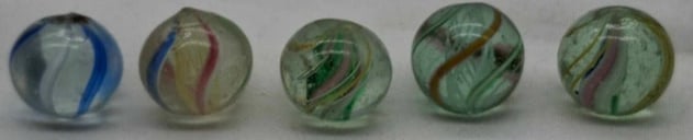 Antique German Handmade Marble ~ circa 1900: Very nice old German Handmade Marble, it is the last part of a one owner collection we are selling, please look at the photos, this is about 1.4 cm