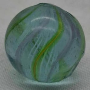 Antique German Handmade Marble ~ circa 1900: Very nice old German Handmade Marble, it is the last part of a one owner collection we are selling, please look at the photos, this is about 1.6 cm
