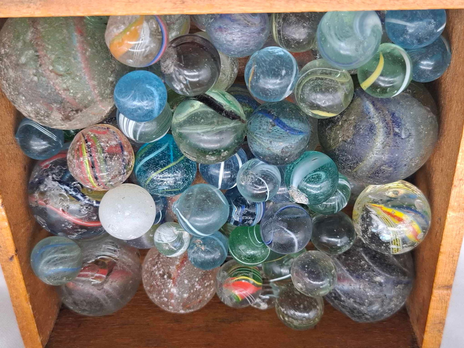 Antique German Handmade Marbles ~ (1 of 3)