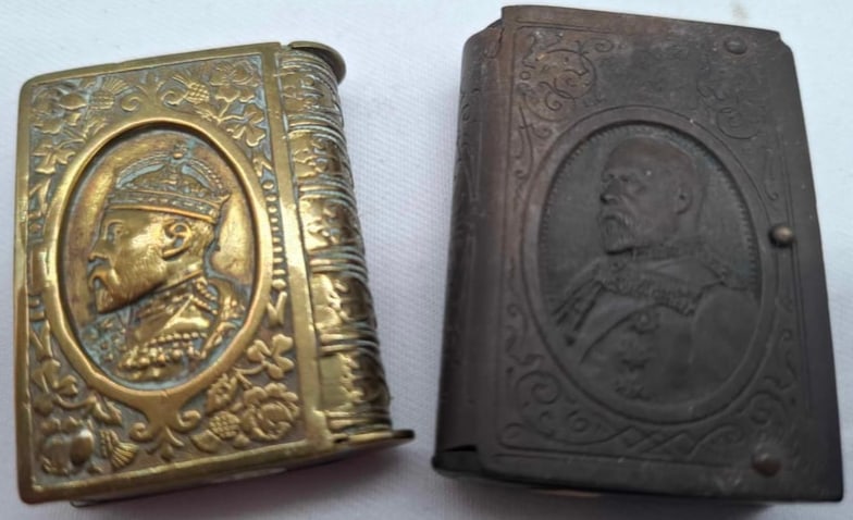 Collection of Vintage Vesta Cases ~ Match Boxes ~ Royal (1 of 2)