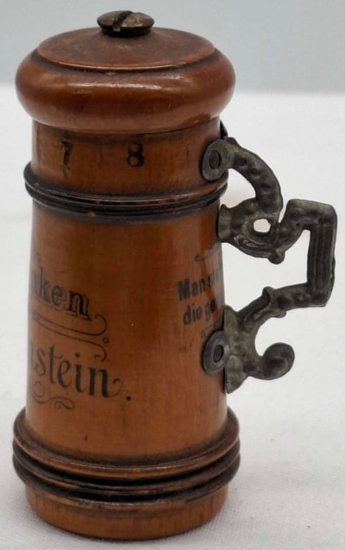 Mauchlinware ~ Needle Holder (1 of 3)