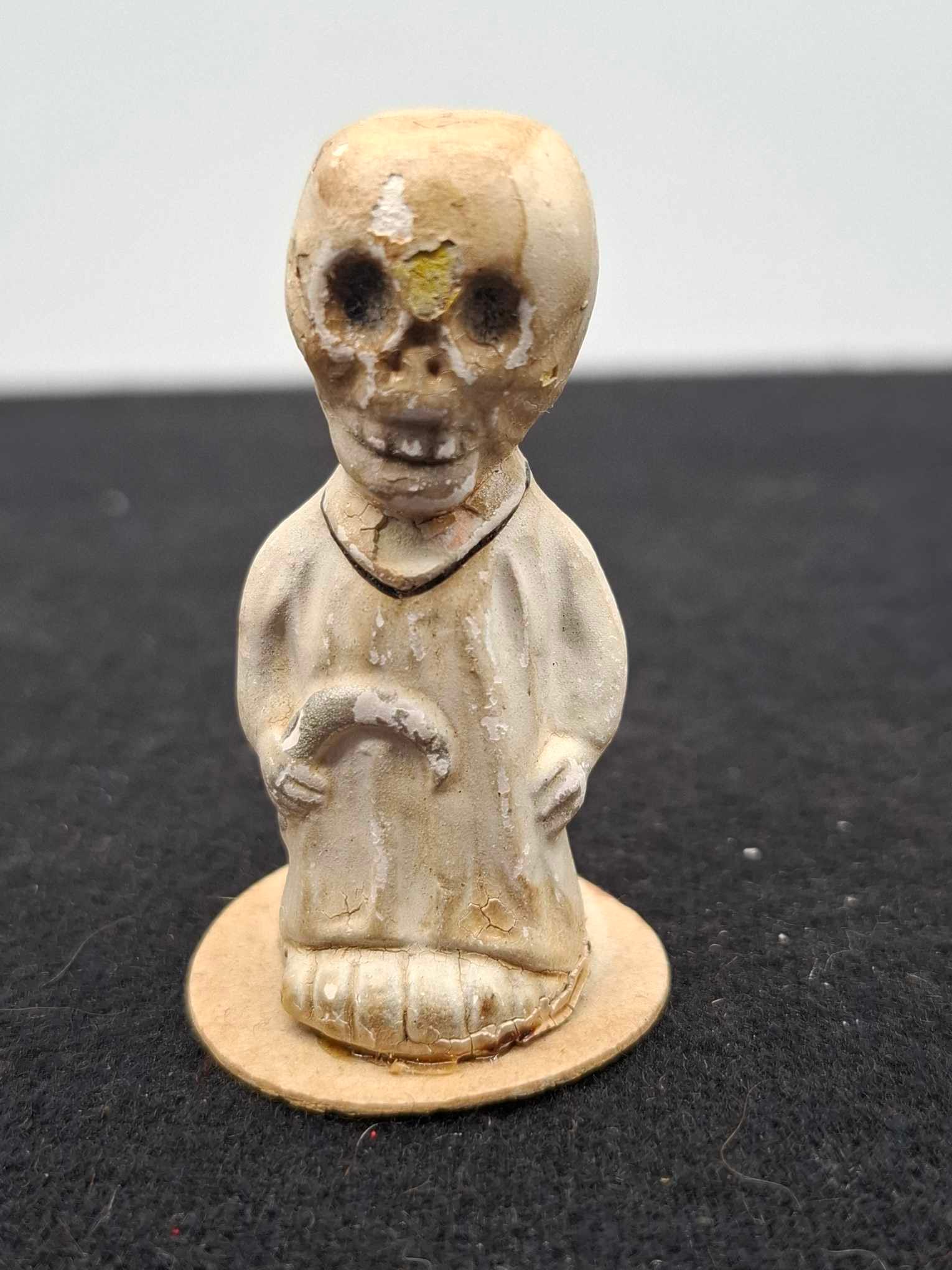 German Paper Mache Halloween Grim Reaper (1 of 3)