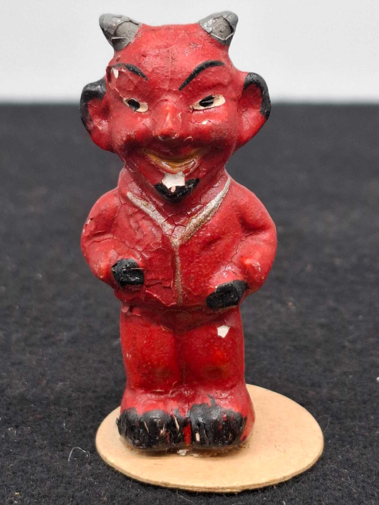 German Paper Mache Halloween Krampus / Devil (1 of 3)